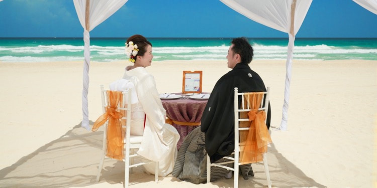 kimono wedding