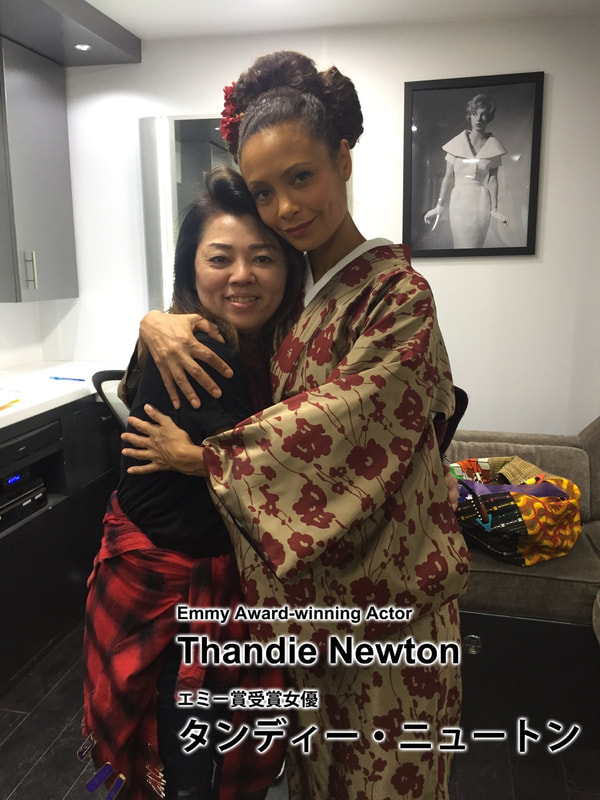 thandie newton in kimono