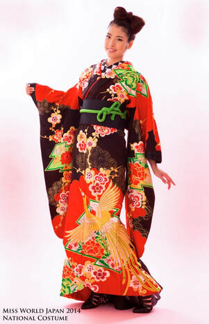 miss world kimono