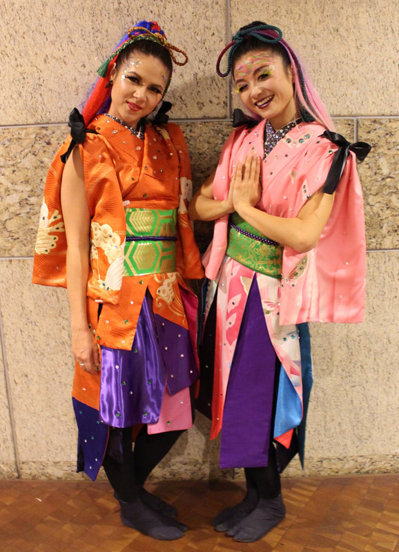 kimono dance shows